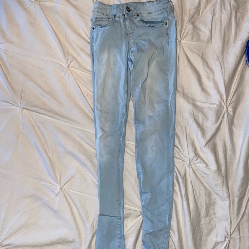 so brand juniors size 1 light wash jeggings